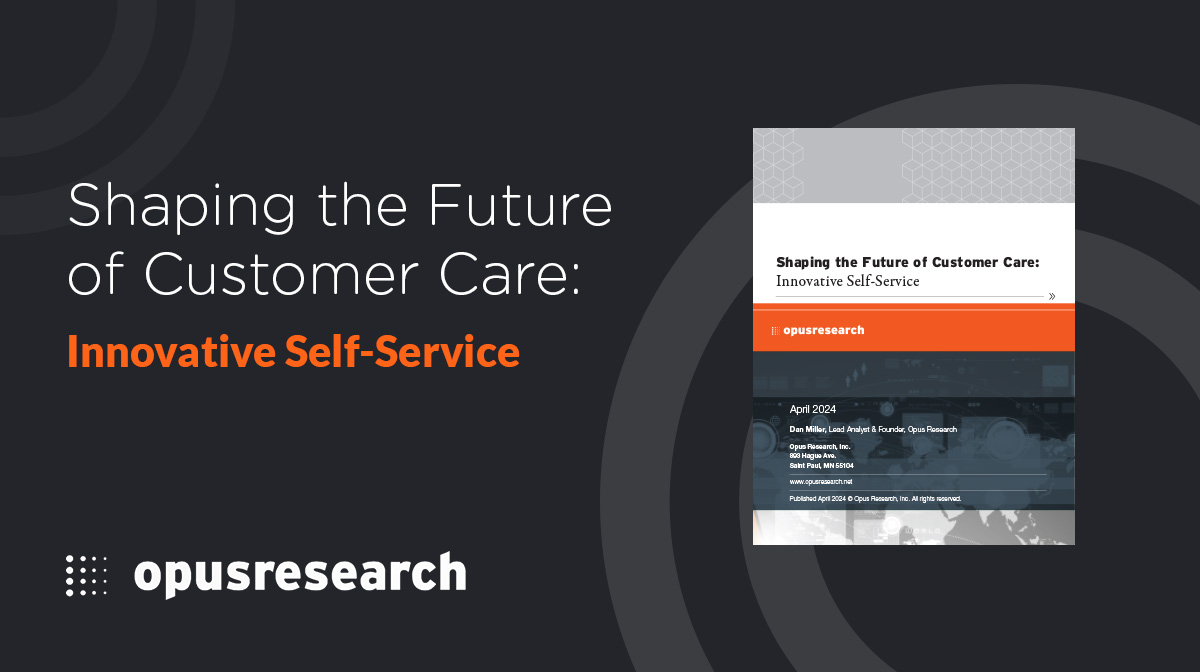 Shaping the Future of Customer Care: Innovative Self-Service